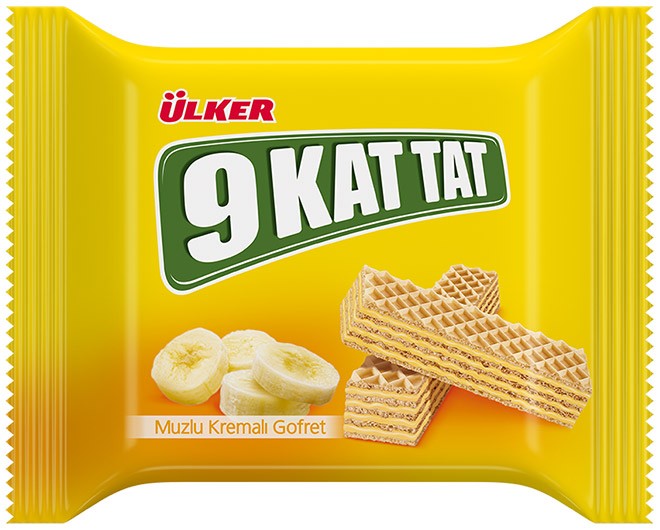 Ülker 9 Kat Tat 31g Muzlu Gofret