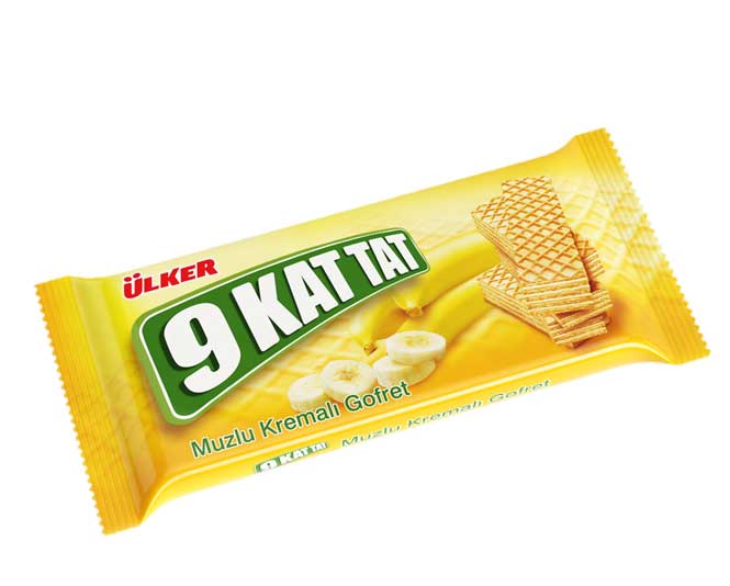 Ülker 9 Kat Tat 70g Muzlu Gofret