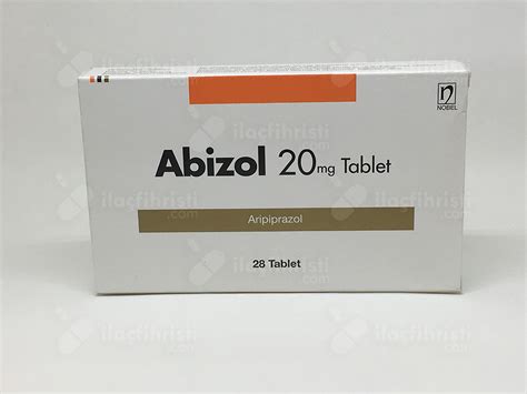 Nobel İlaç Abizol 20 mg 28 Tablet