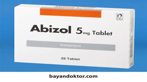 Nobel İlaç Abizol 5 mg 28 Tablet