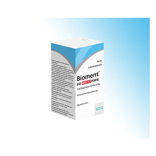 Actavis İlaç Bioment BID Forte Şurup 400/57 mg 70 ml