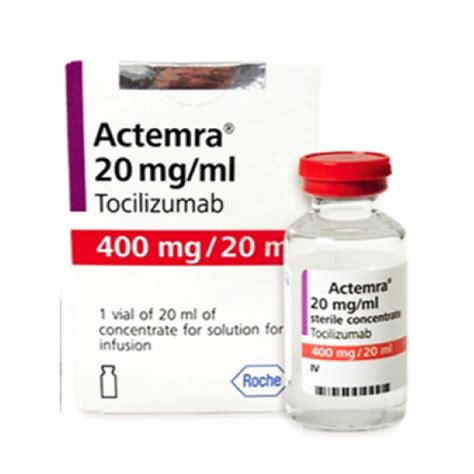 Roche İlaç Actemra 400 mg/20 ml IV 1 Flakon