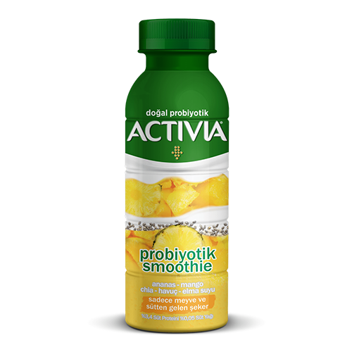 Activia Probiyotik Smoothie Ananas & Mango (200 ml)