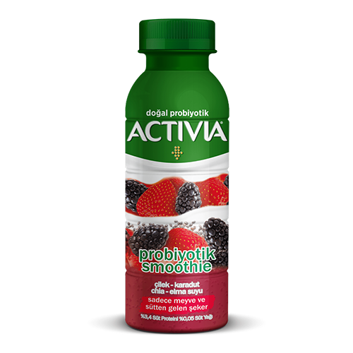 Activia Probiyotik Smoothie Çilek & Karadut (200 ml)
