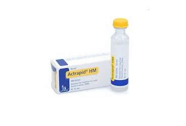 Novo Nordisk İlaç Actrapid HM Derialtı ve IV Kullanımlı 1 Flakon