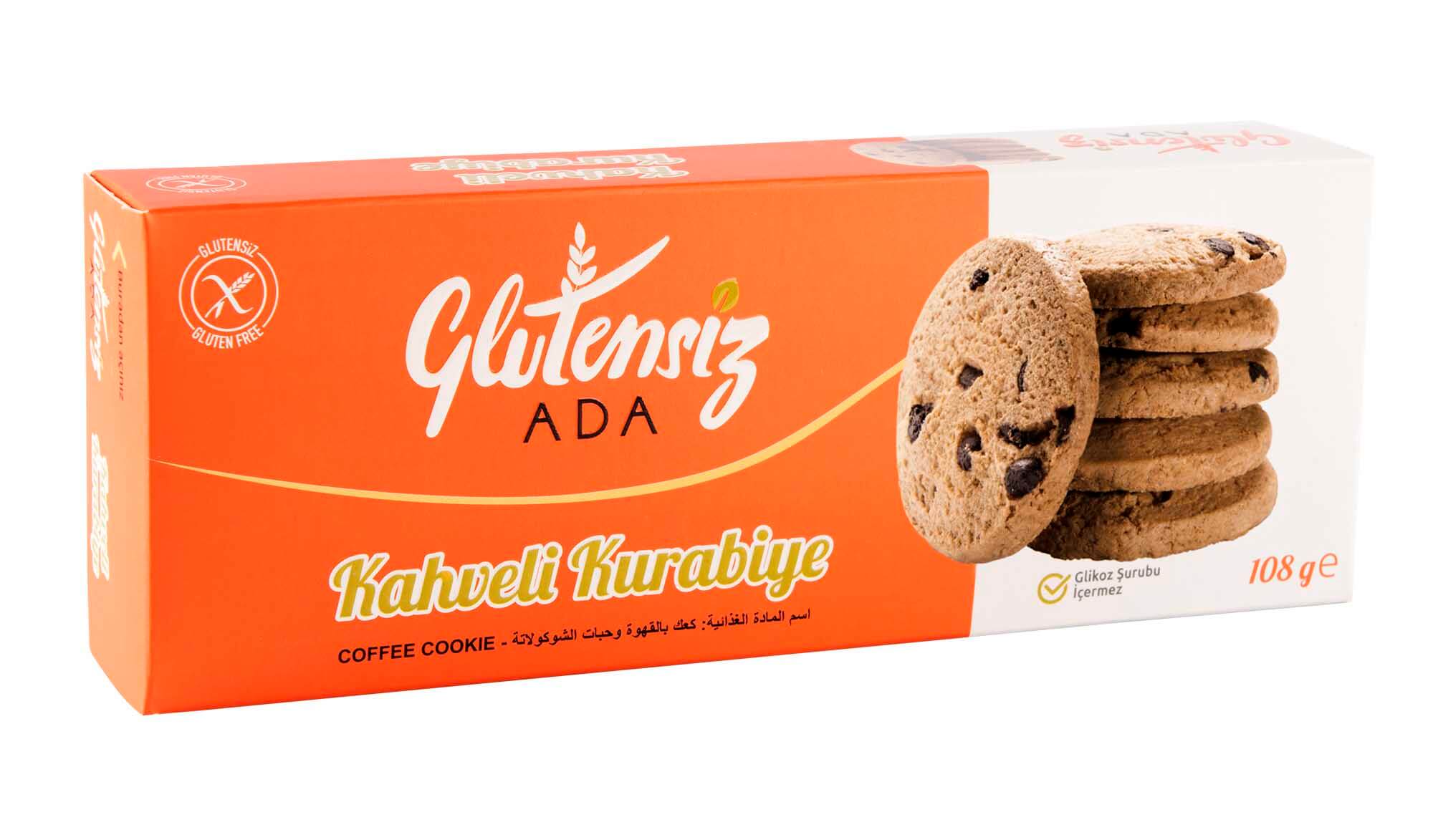 Ada Glutensiz Kahveli Kurabiye 108 Gr