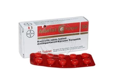 Bayer İlaç Adalat Crono 30 mg 20 Tablet