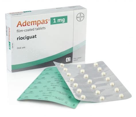 Bayer İlaç Adempas 1 mg 42 Tablet