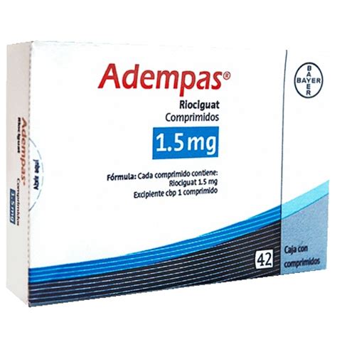 Bayer İlaç Adempas 1.5 mg 42 Tablet