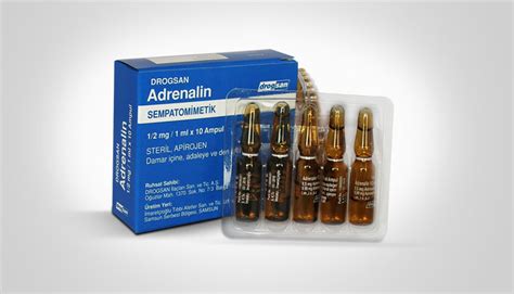 Osel İlaç Adrenalin 0.5 mg 10 Ampül (Osel)