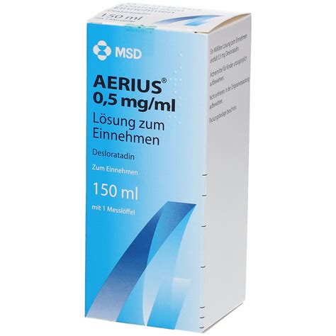 Merck Sharp ve Dohme Aerius Şurup 150 ml
