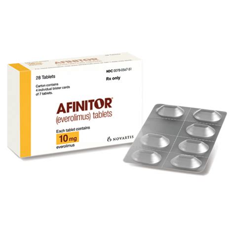 Novartis İlaç Afinitor 10 mg 30 Tablet