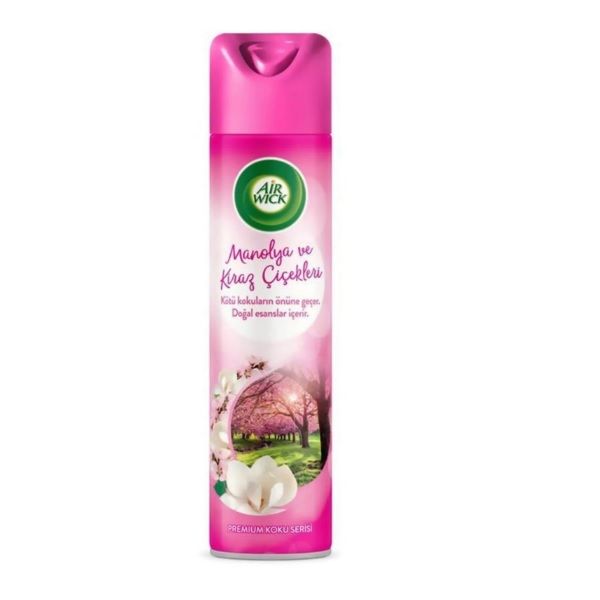 Airwick Aerosol Manolya ve Kiraz 300 Ml Oda Spreyi