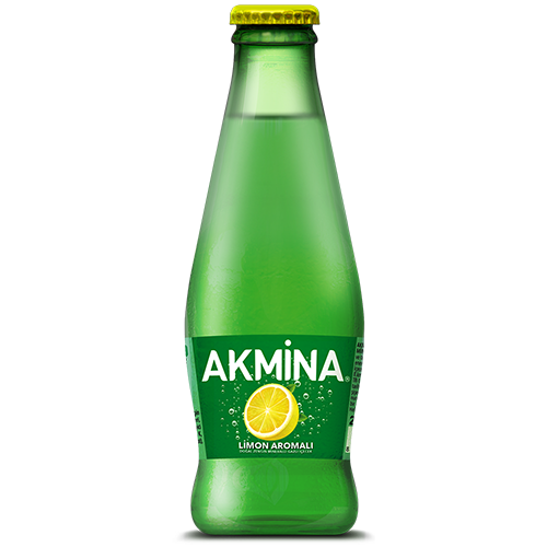 Akmina Limon Aromalı Maden Suyu (200 ml)