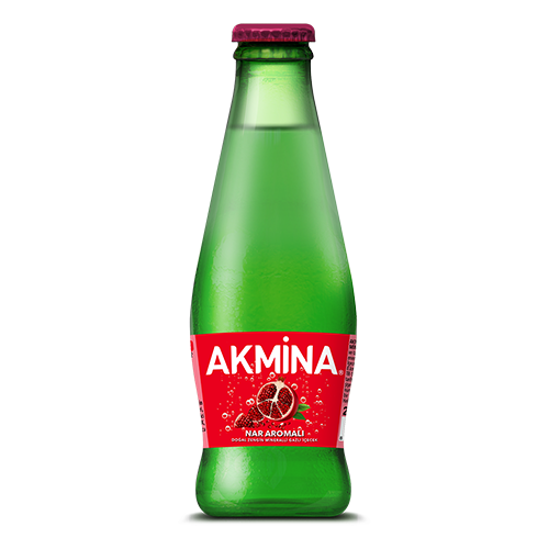 Akmina Nar Aromalı Maden Suyu (200 ml)