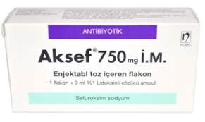 Nobel İlaç Aksef İğne 1500 mg IM/IV 1 Flakon