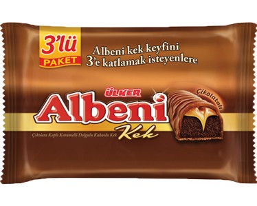 Ülker Albeni Kek 3'lü