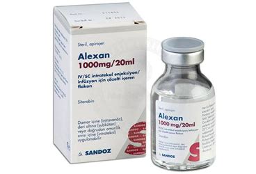 Sandoz İlaç Alexan 1000 mg/20 ml 1 Flakon