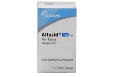 Actavis İlaç Alfasid 750 mg 10 Tablet