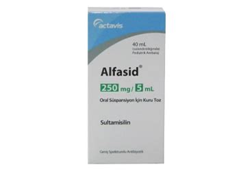 Actavis İlaç Alfasid Şurup 250 mg/5 ml 40 ml