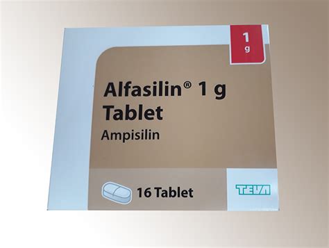 Teva İlaç Alfasilin 1 g 16 Tablet