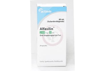 Actavis İlaç Alfasilin Şurup 250 mg 80 ml