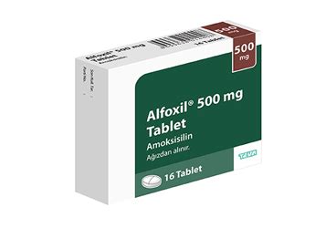 Teva İlaç Alfoxil 500 mg 16 Tablet