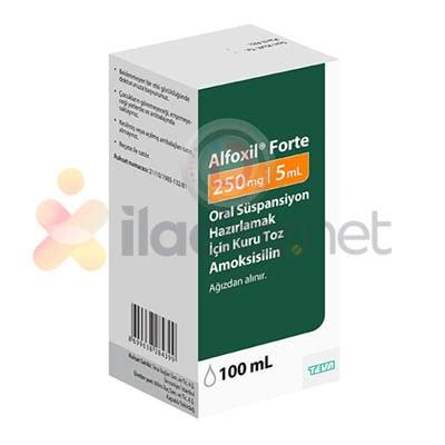 Teva İlaç Alfoxil Şurup 250 mg/5 ml 100 ml