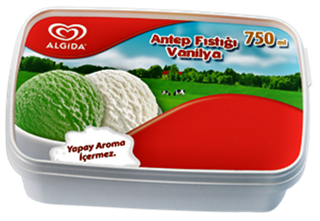 Algida Antep Fıstık-Vanilya 750 Ml.