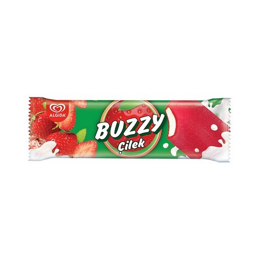 Algida Buzzy Çilek Vanilya 67 ml