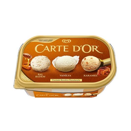 Algida Cartedor Classic Badem -Karamel - Kaymak 850 ml
