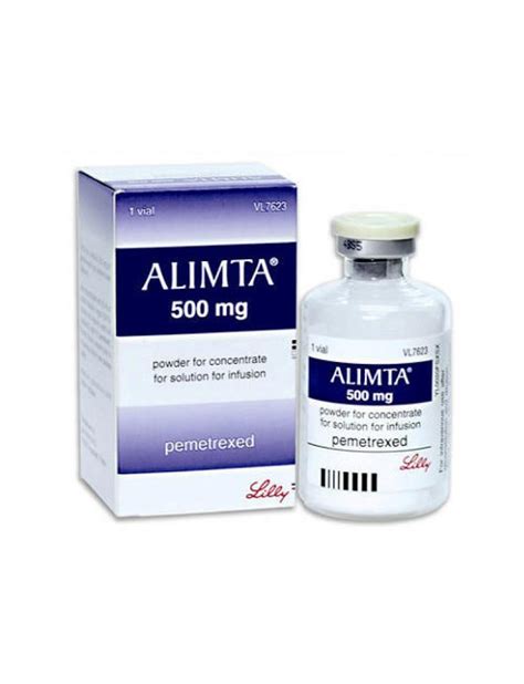 Lilly İlaç Alimta 500 mg 1 Flakon
