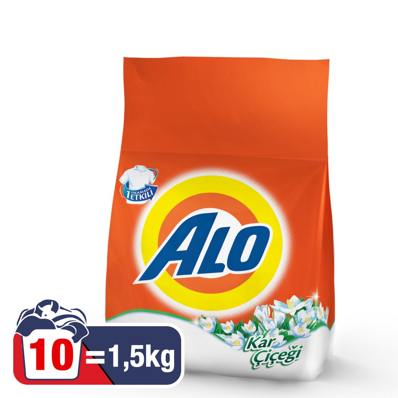 Alo Kar Çiçeği 10 Yıkama 1.5 Kg