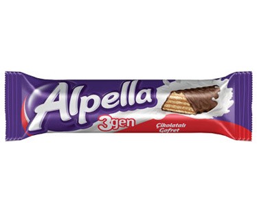 Ülker Alpella 3gen Çikolatalı Gofret