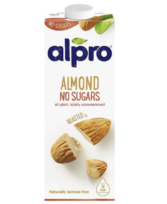 Alpro Şekersiz Badem Sütü 1 Lt
