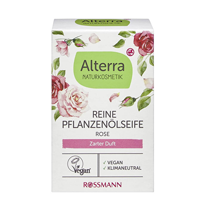 Alterra Bitkisel Sabun %100 Doğal - Gül Çiçekleri Esansı 100 g