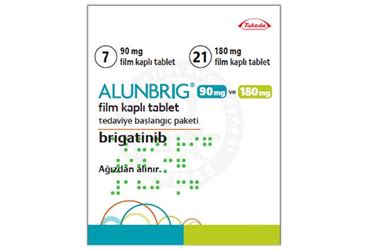 Takeda İlaç Alunbrig 90 mg 7 Tablet ve 180 mg 21 Tablet Tedaviye Başlangıç Paketi