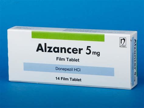 Nobel İlaç Alzancer 5 mg 14 Tablet
