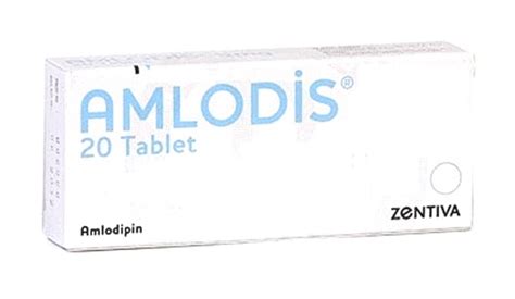 Zentiva İlaç Amlodis 10 mg 20 Tablet