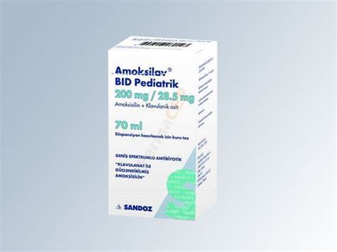 Sandoz İlaç Amoksilav BID Pediatrik Toz