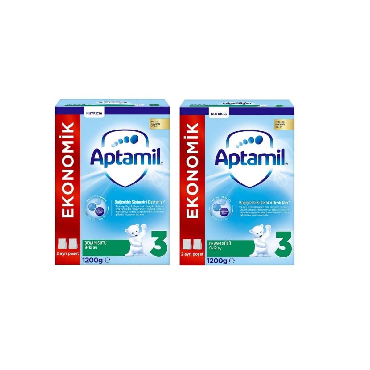 Aptamil 3 1200 gr Bebek Maması x 2 Adet