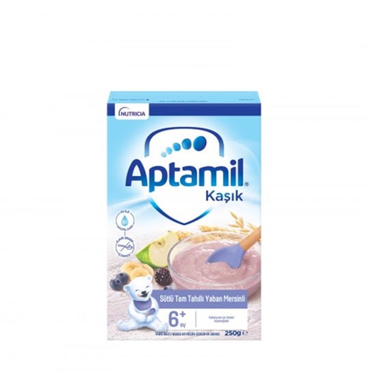 Aptamil Kaşık Mama 250 Gr - Tam Tahıl Yaban Mersini