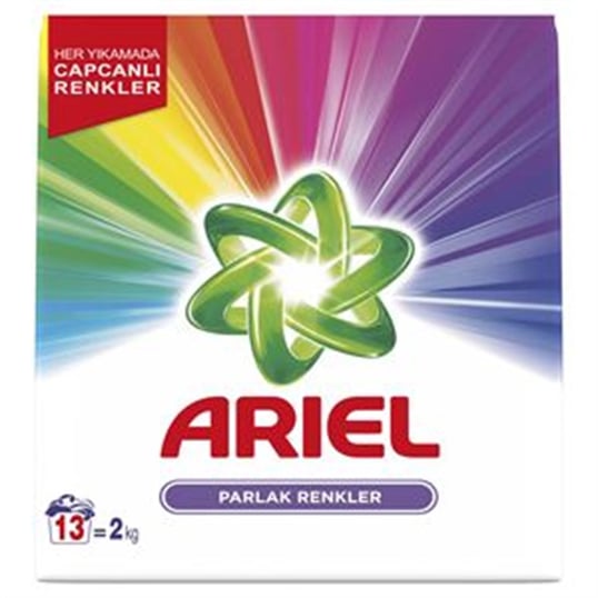 Ariel Matik 2 Kg - Parlak Renkler