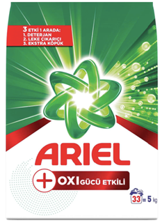 Ariel OXI Toz Çamaşır Deterjanı 5 Kg