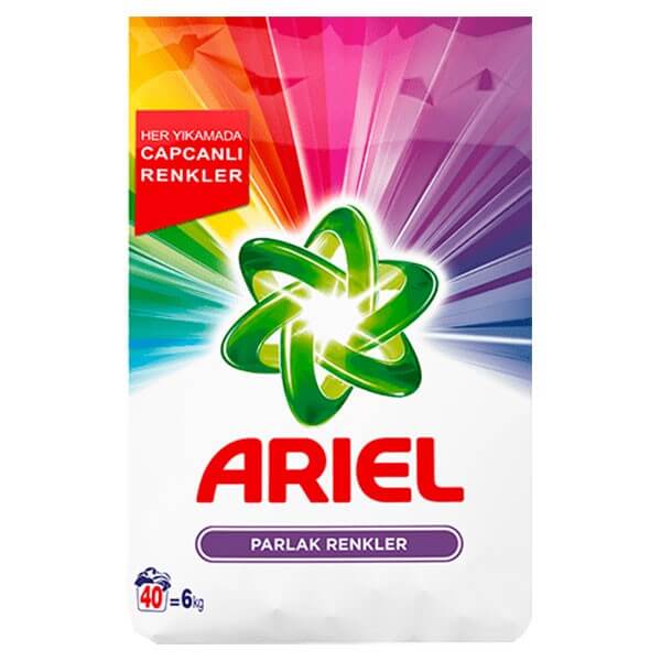 Ariel Parlak Renkler 6 kg