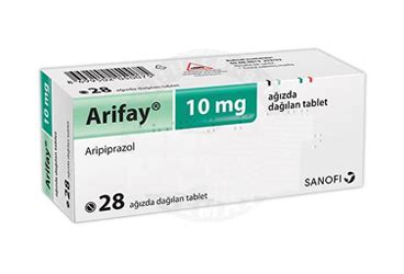 Zentiva İlaç Arifay 10 mg 28 Ağızda Dağılan Tablet