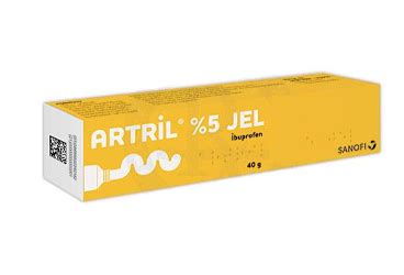 Zentiva İlaç Artril Jel %5 50 g