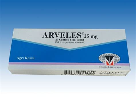 Arveles 25 mg 20 Tablet