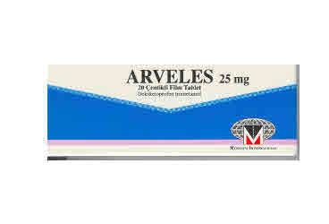 Arveles 25 mg 30 Tablet