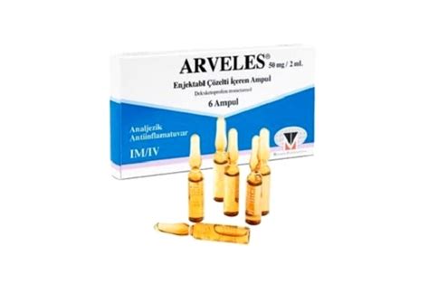 Arveles 50 mg/2 ml 10 Ampül